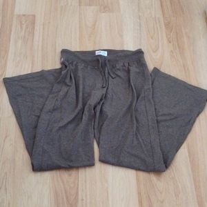 Soffe Women's Lounge Elastic Drawstring Light Brown  Size Large